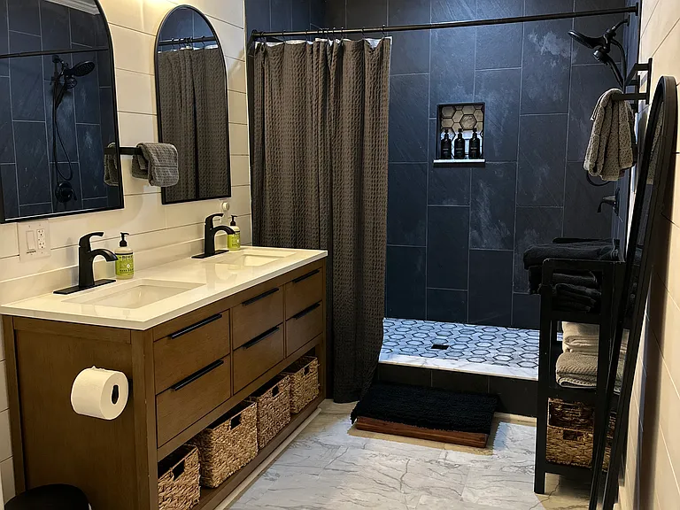 Master bathroom
