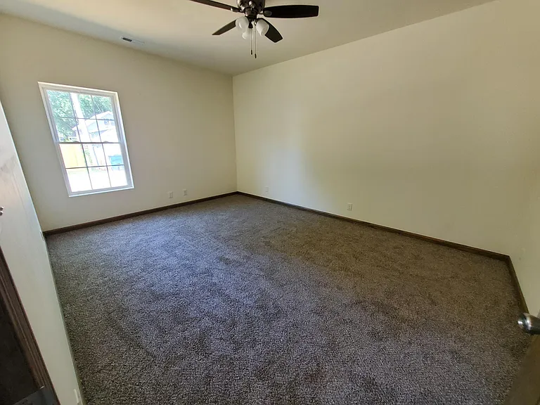 Master Bedroom With Ceiling Fan
