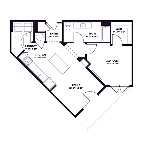 Floor plan A2A