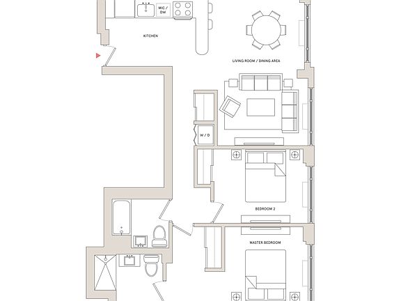 2nd image of 181 Front St APT 8C