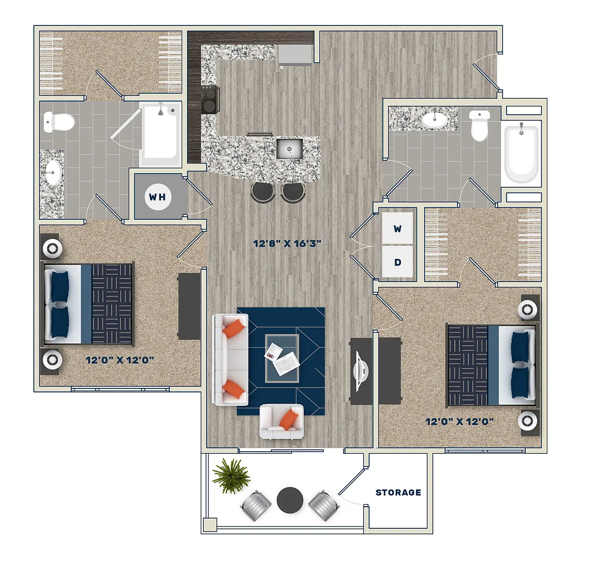 Floor plan B2B