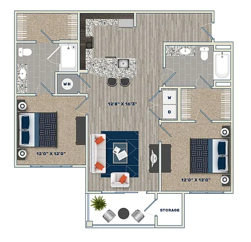 Floor plan B2B