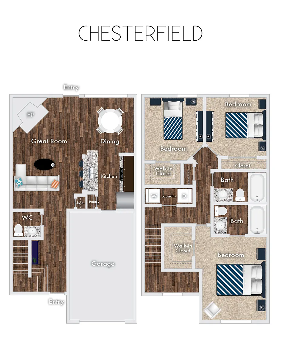 Floor plan Chesterfield