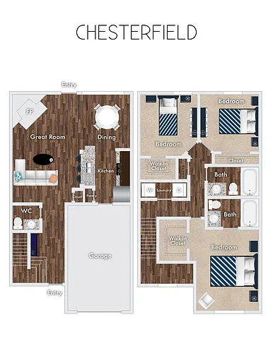 Floor plan Chesterfield