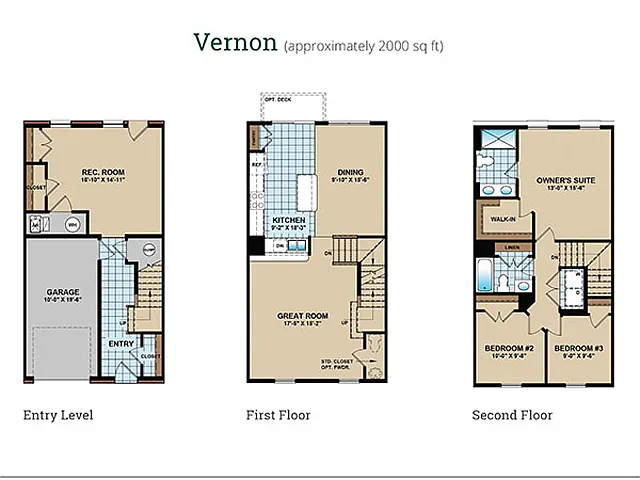 Floor plan The Vernon