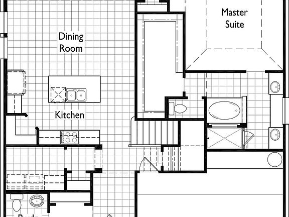 Downstairs w/ Optional Second Story