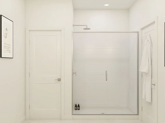 Primary bath with shower