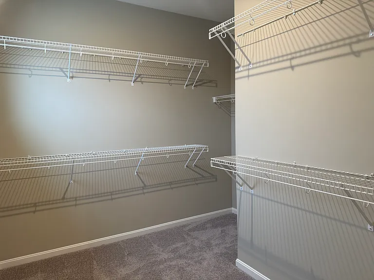 Main bedroom walk-in closet