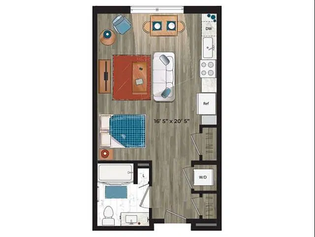 Floor plan E1