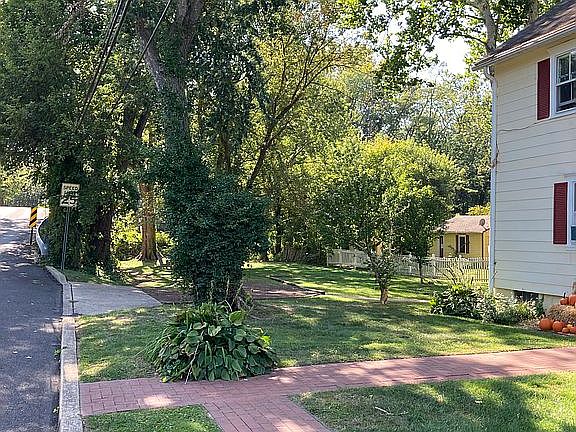 View toward canal bridge