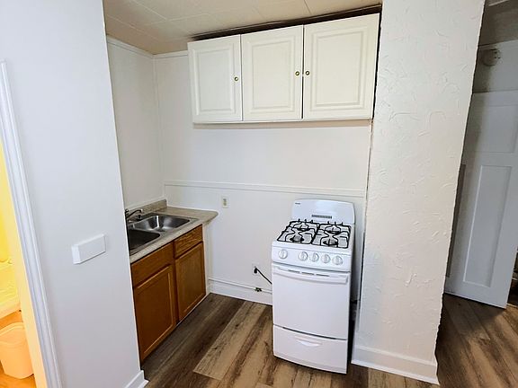 Kitchen Stove and Double Sink