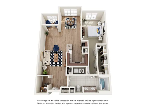Floor plan 1X1