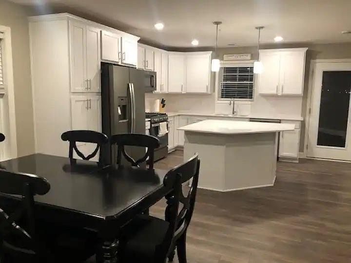 kitchen view from the dinning area