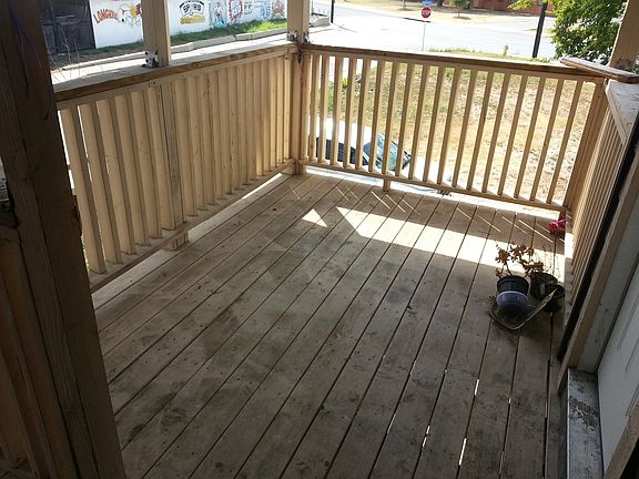 upstairs patio 