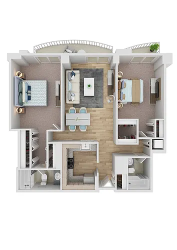 Floor plan Tier 6