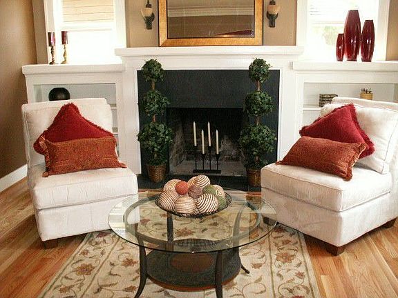 Fireplace/Slate Mantle