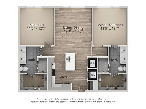 Floor plan 2L-A ALT