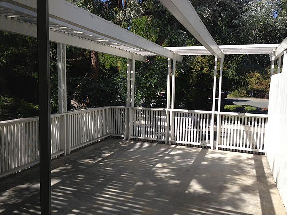 Deck fronting Lafayette Circle