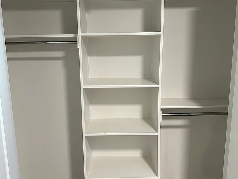 Spacious closet