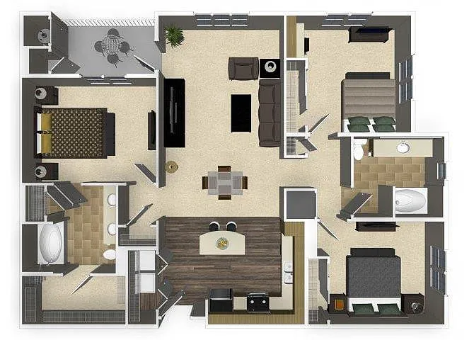Floor plan C1