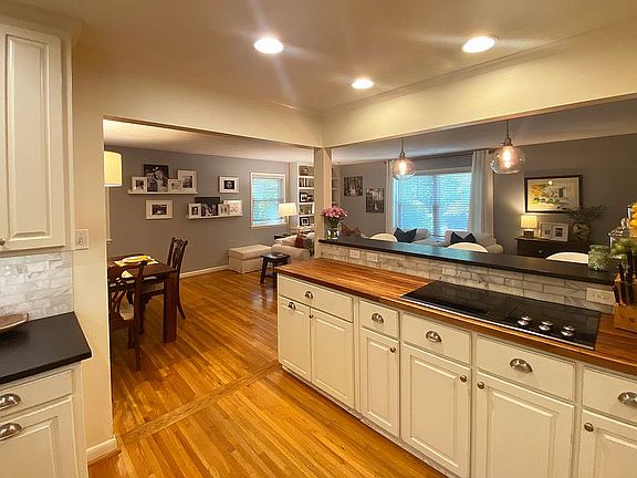 Main dining/kitchen/living