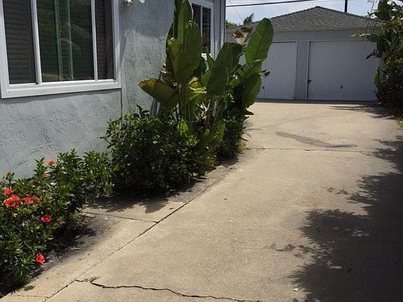 Driveway to garage