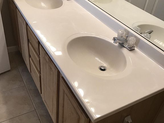 Master bath vanity 