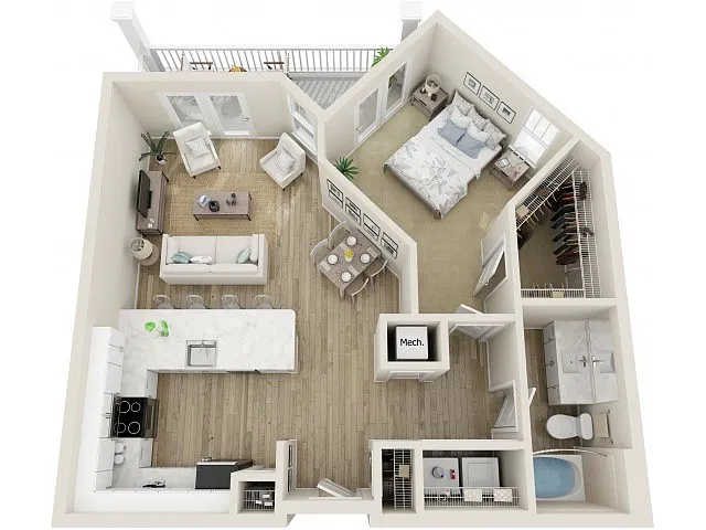 Floor plan The Parris