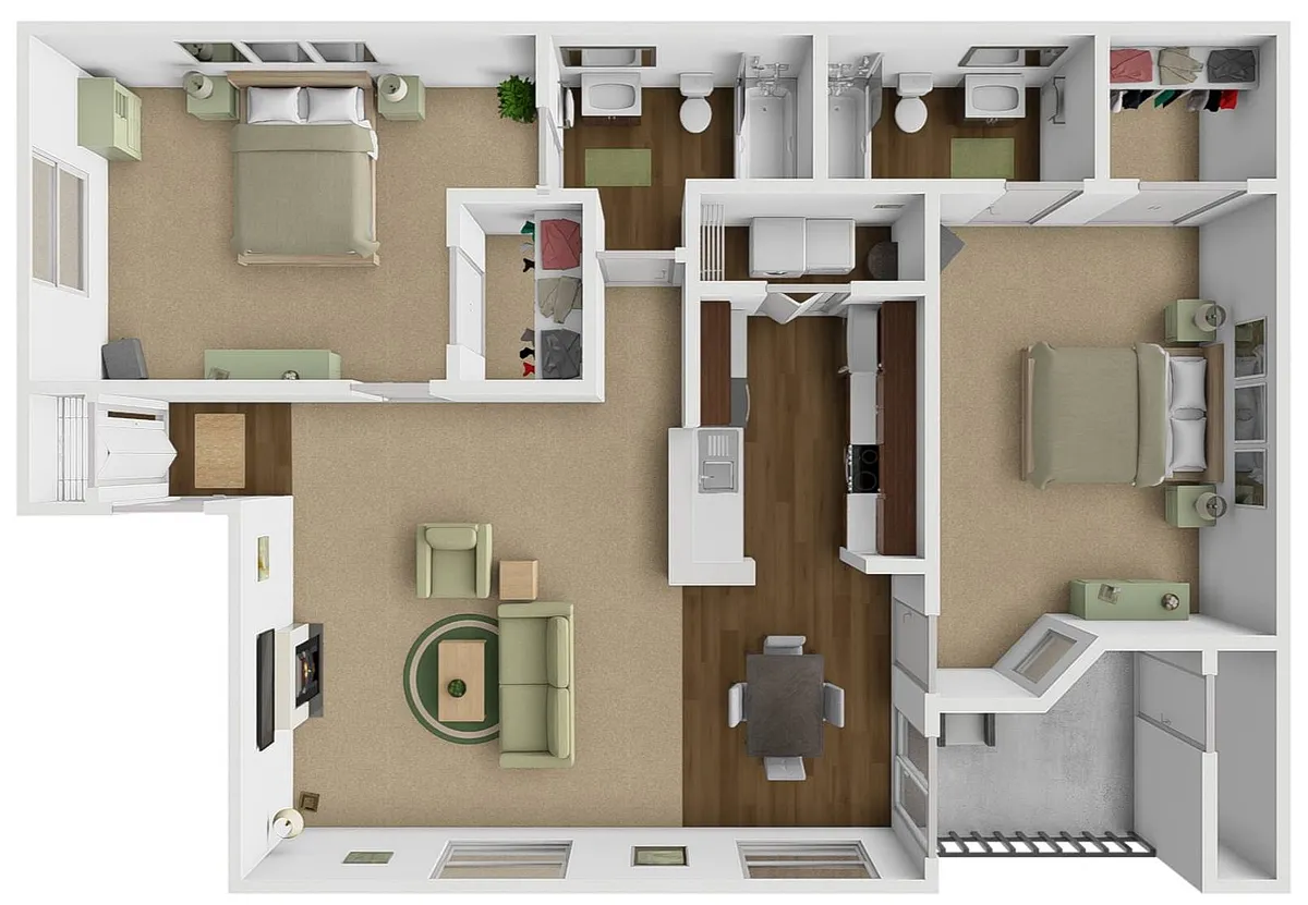 Floor plan The Waterford