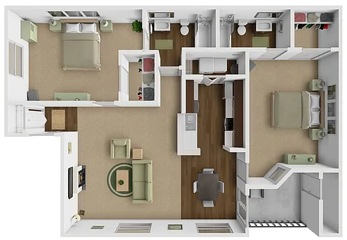 Floor plan The Waterford