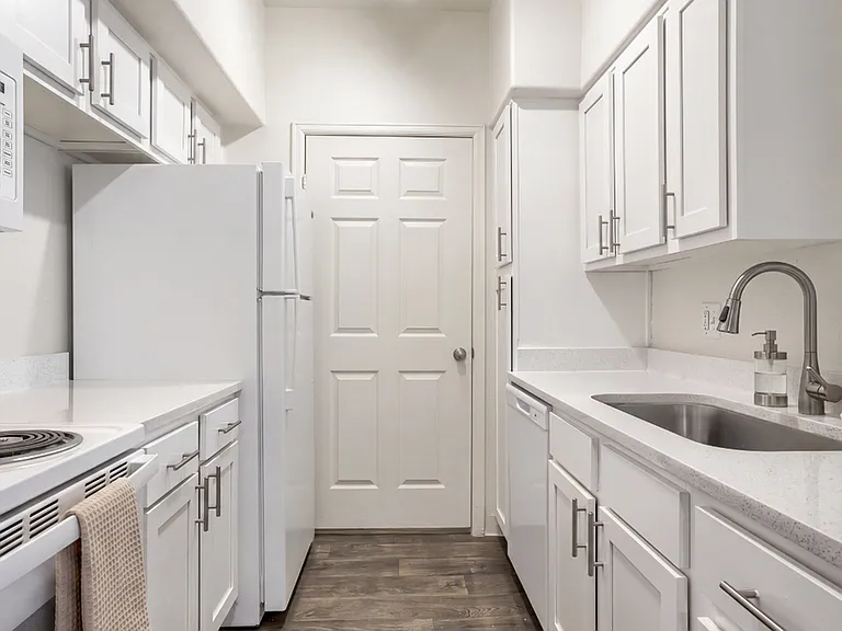 Kitchen at the Orchards at Cherry Creek Park Apartments