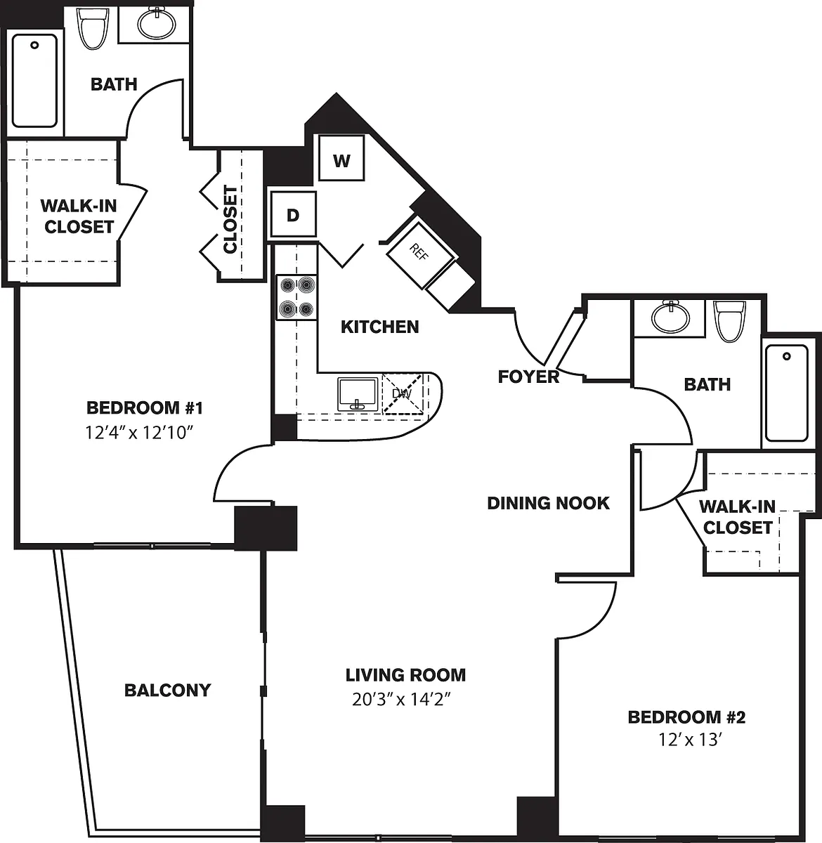 Floor plan Newton