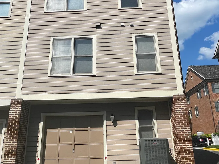 Back of Townhome
