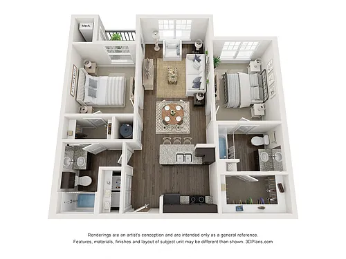 Floor plan B1