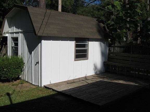 1 of 2 storage buildings