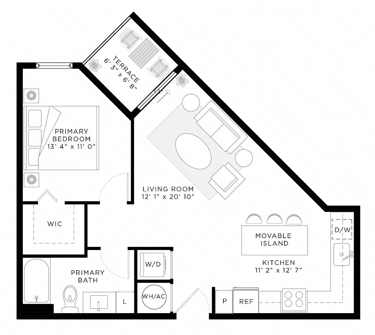 Floor plan A2A