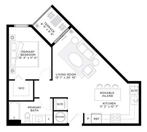 Floor plan A2A