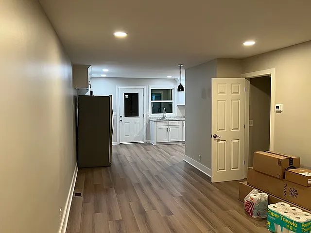 Open concept living space.