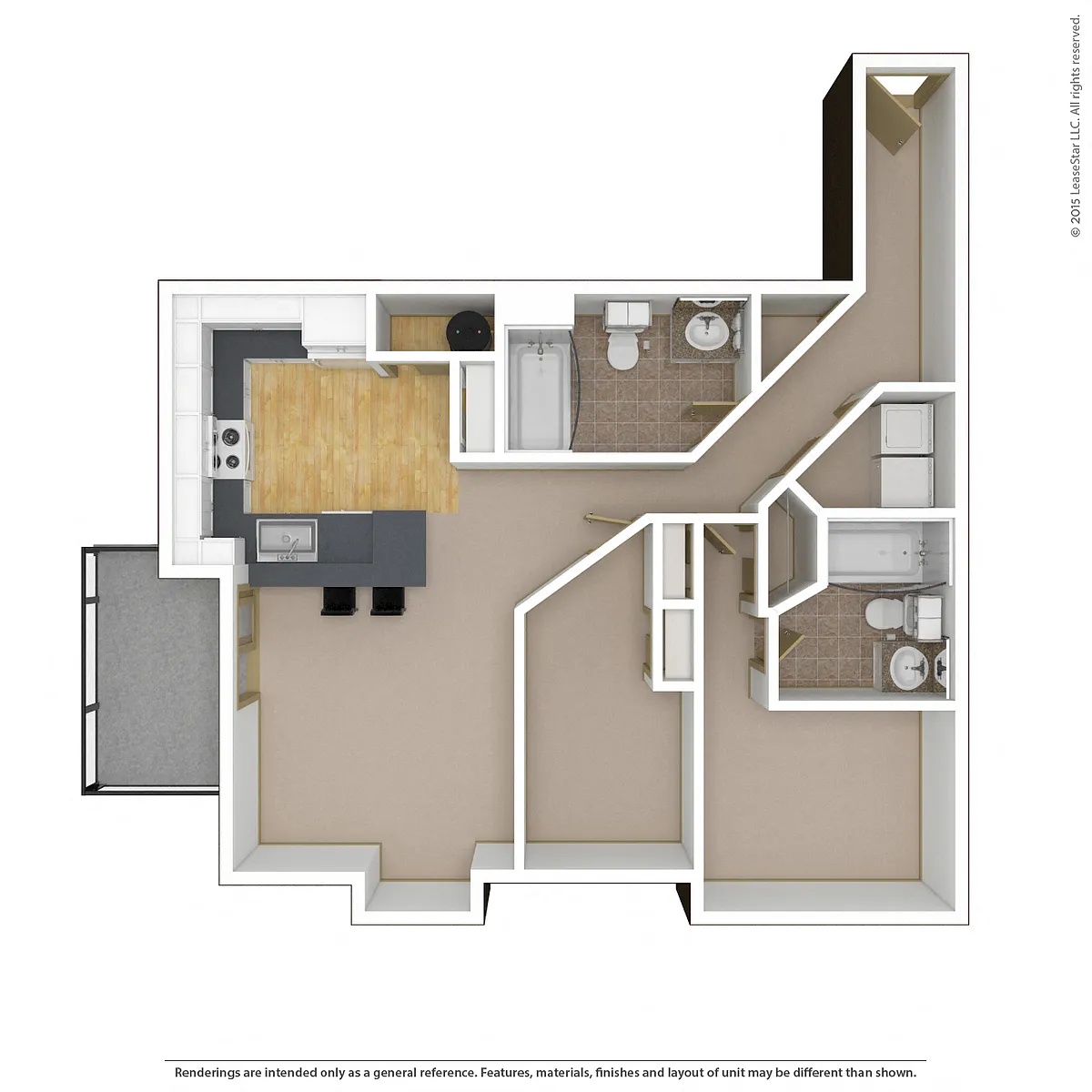 Floor plan 2x2d