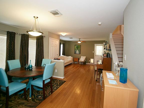 Open Concept living/dining