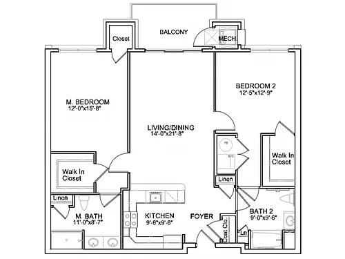 Floor plan ht2-b01