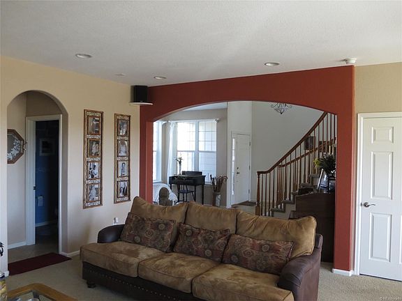 View From Family Room Into Living Room