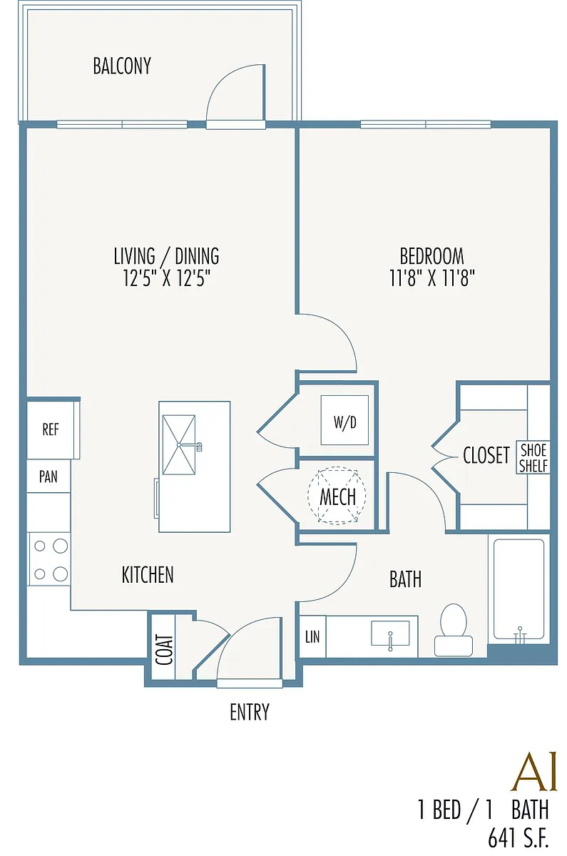 Floor plan A1