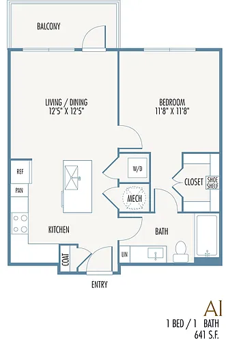 Floor plan A1