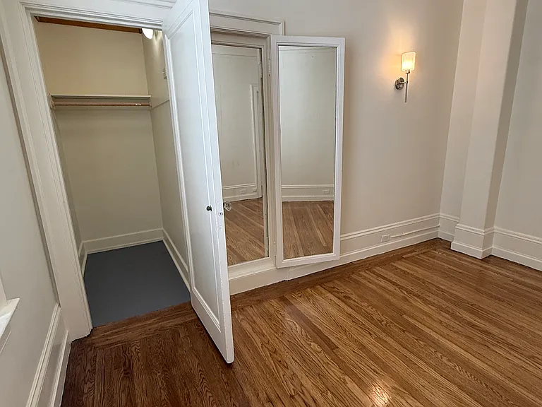 bedroom walk in closet