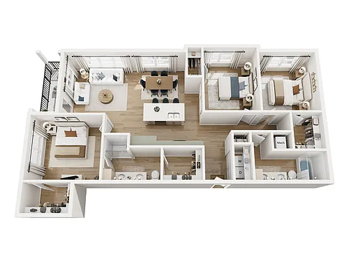 Floor plan The Versailles