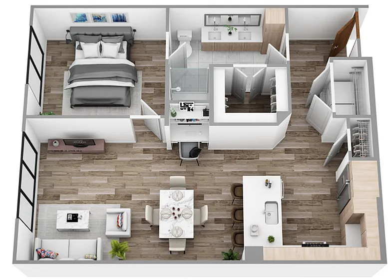 Floor plan I