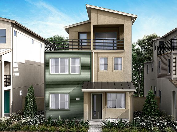 Transitional Exterior Style Rendering