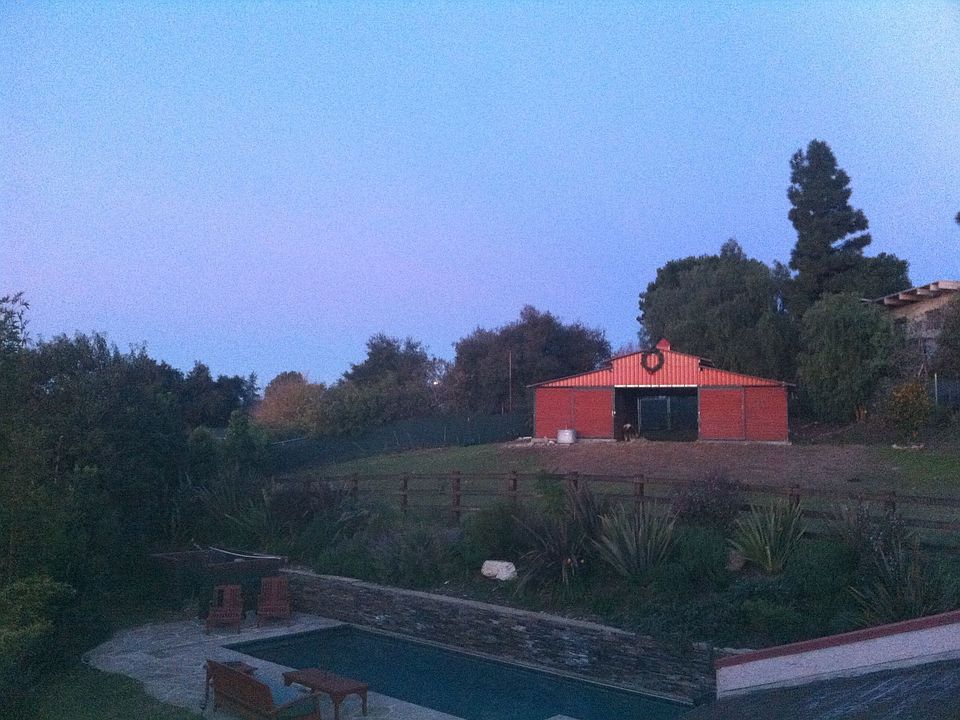 4 stall barn and lap pool