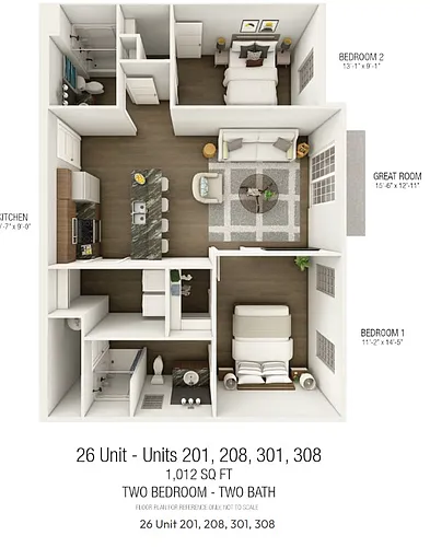 Floor plan 201
